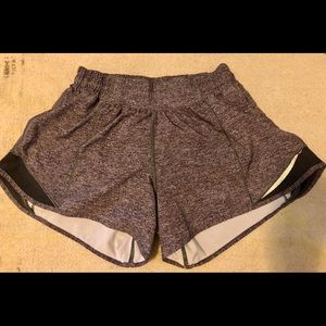 Size 4 Tall grey Lululemon shorts